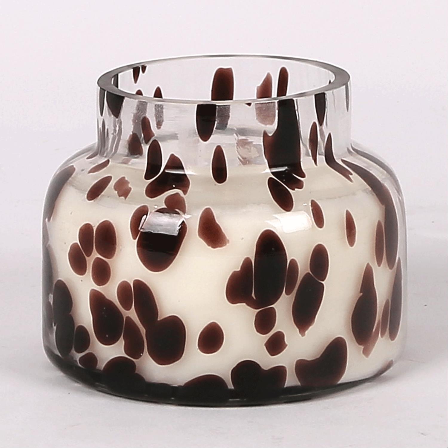 شمعة زجاجية معطرة