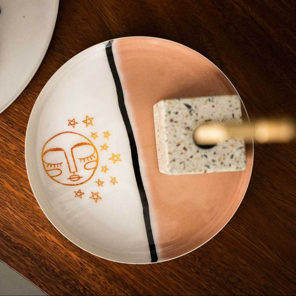 Round Tray From Jade