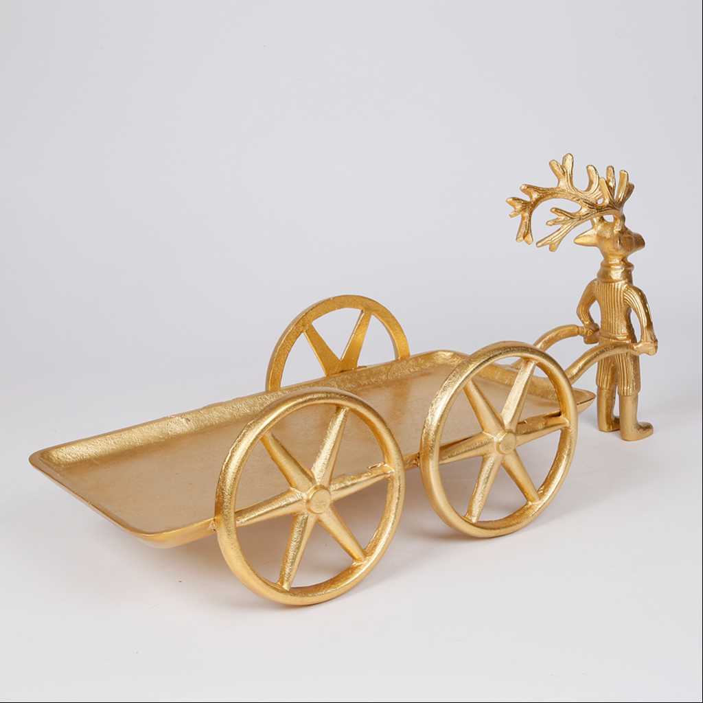 Reindeer cart tray