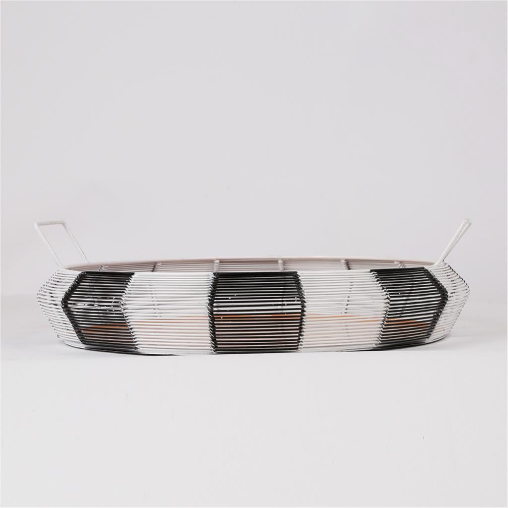 Round tray with handles From Mimosa