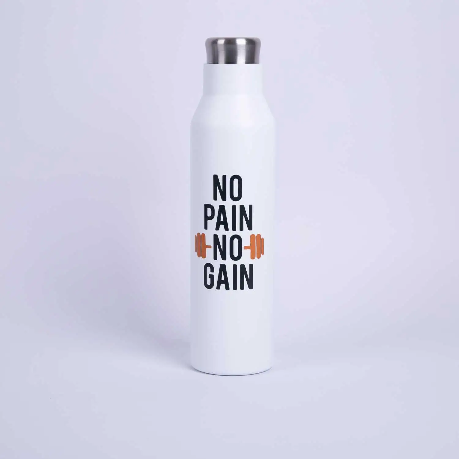 No Pain No Gain Stainless Steel Bottle 750 ml from Marella