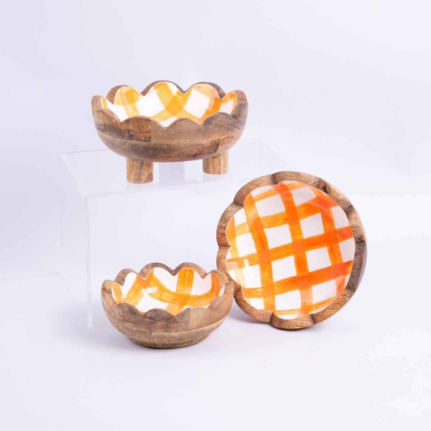 Large Wooden Bowl from Solana