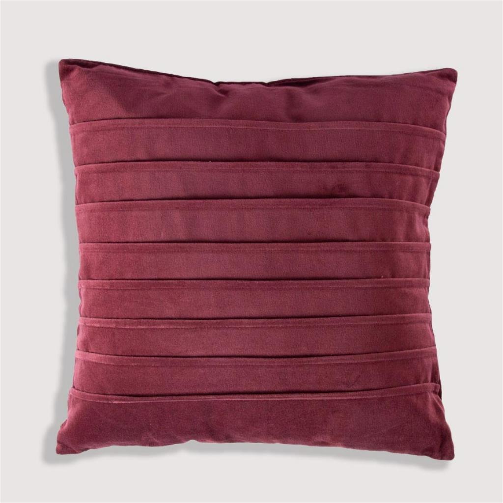 Cushion + Cover in suede texture