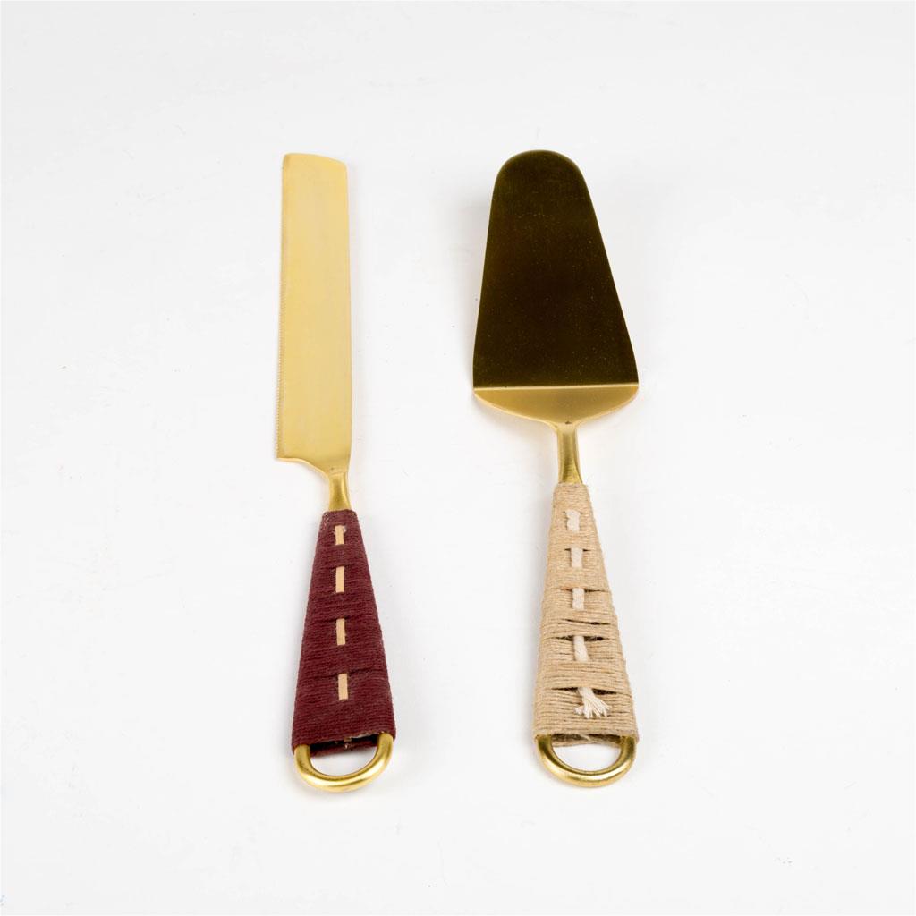 Burlap - Cake Server S/2
