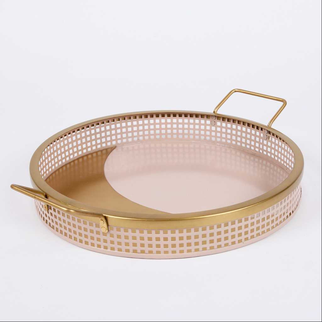 Round Crexcent Tray from Mirage