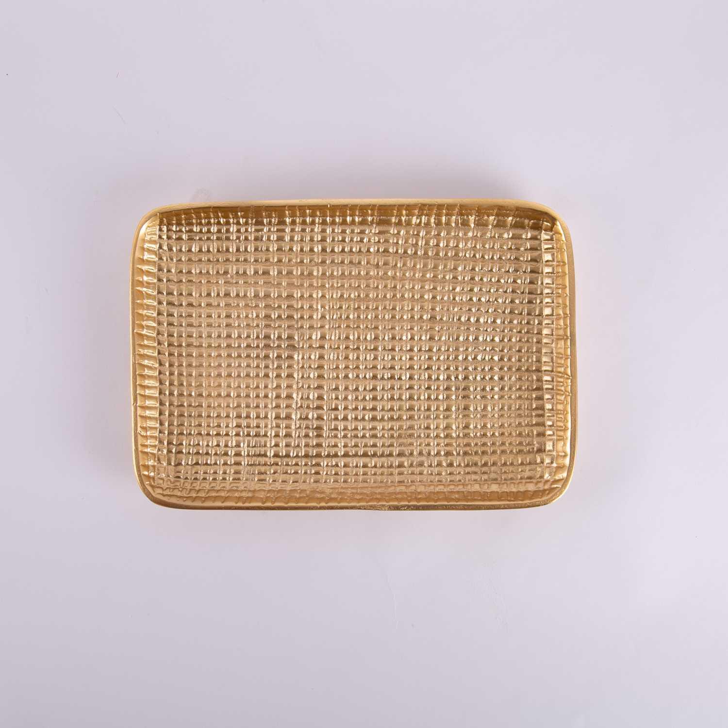 

serving tray from rothana, Gold gold