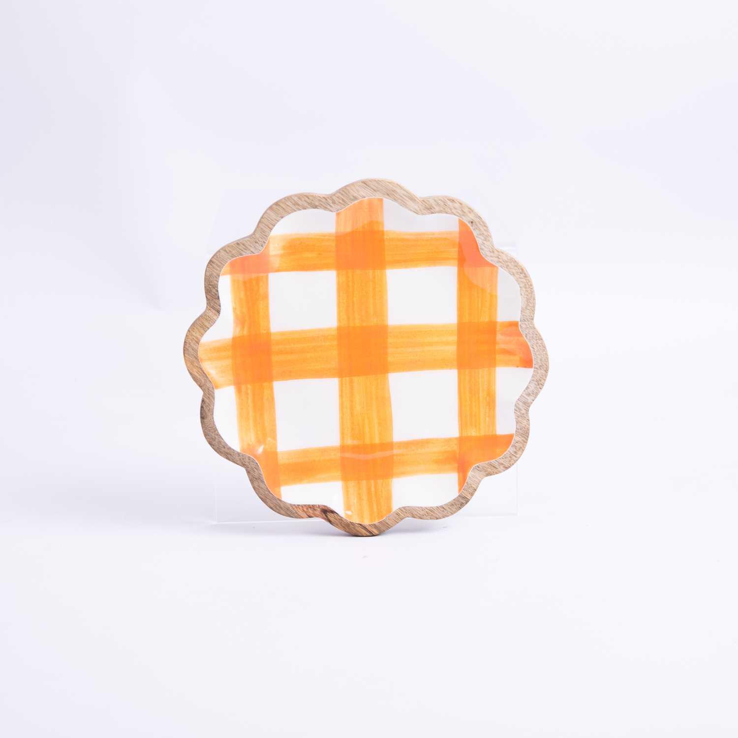 Small Wooden Plate from Solana
