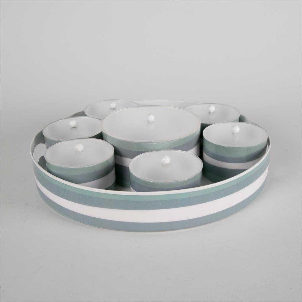 8-Piece serving set with Lid from Onde