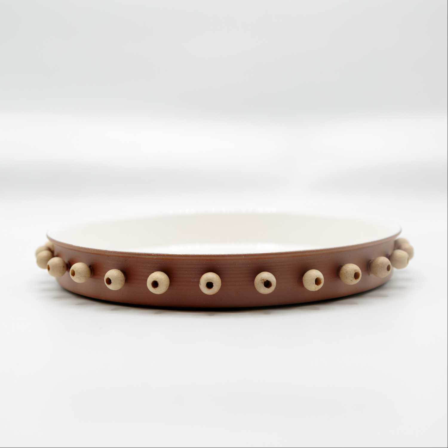 Round Tray  Terrcotta S