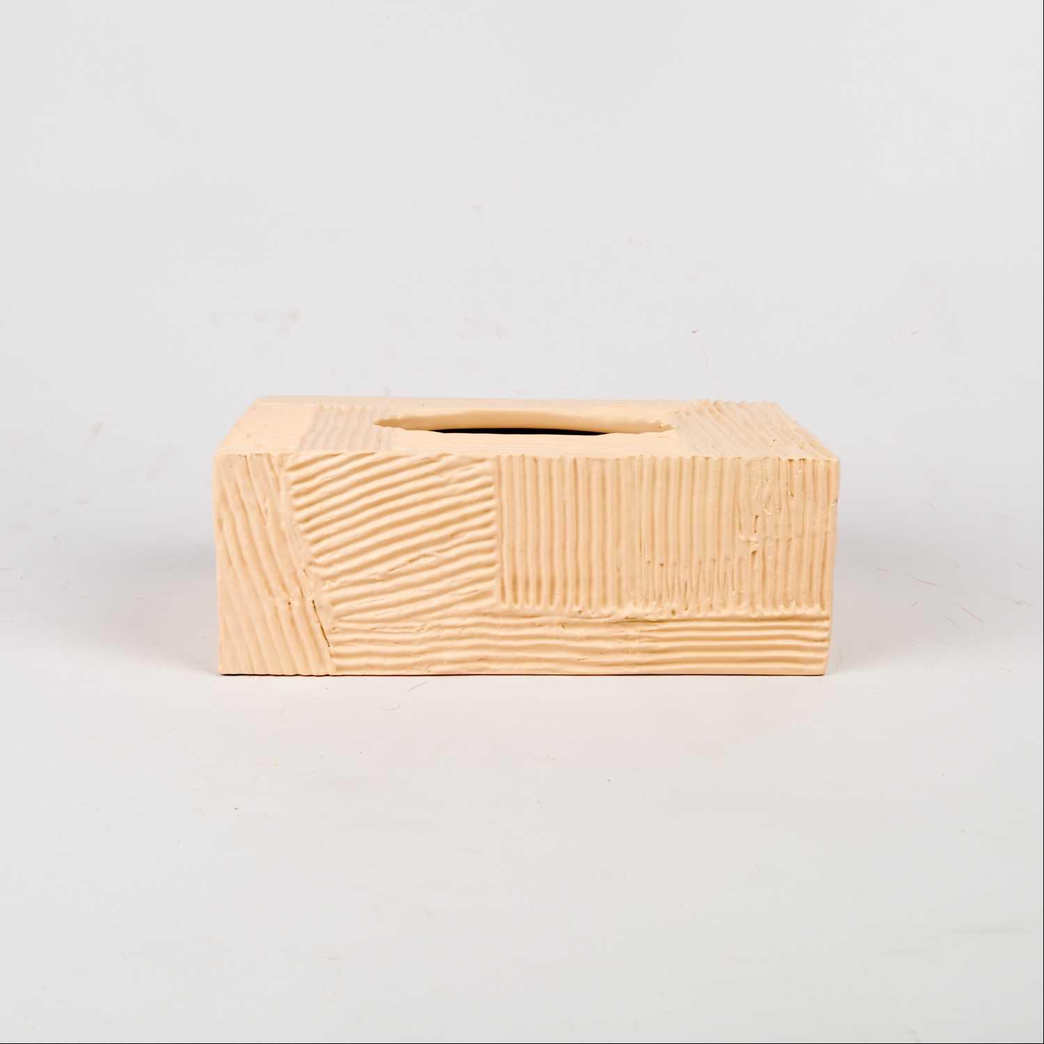 Aurora Tissue Box Beige