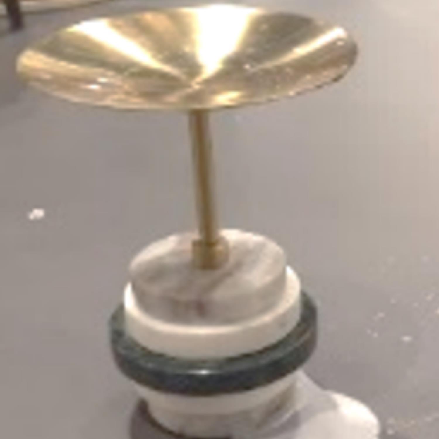 SERVICE TABLE-GOLD