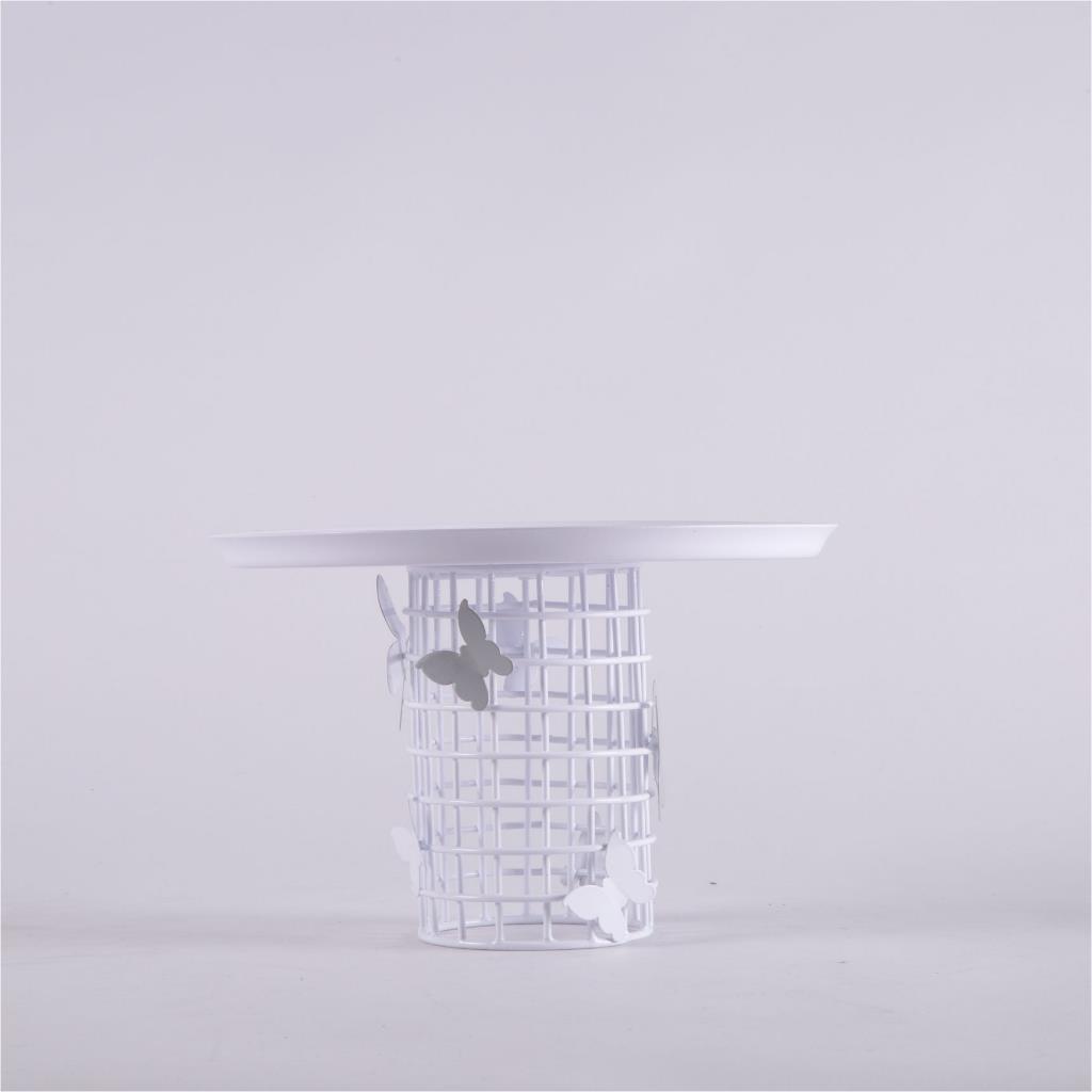 Cake stand with Cylindrical base butterfly
