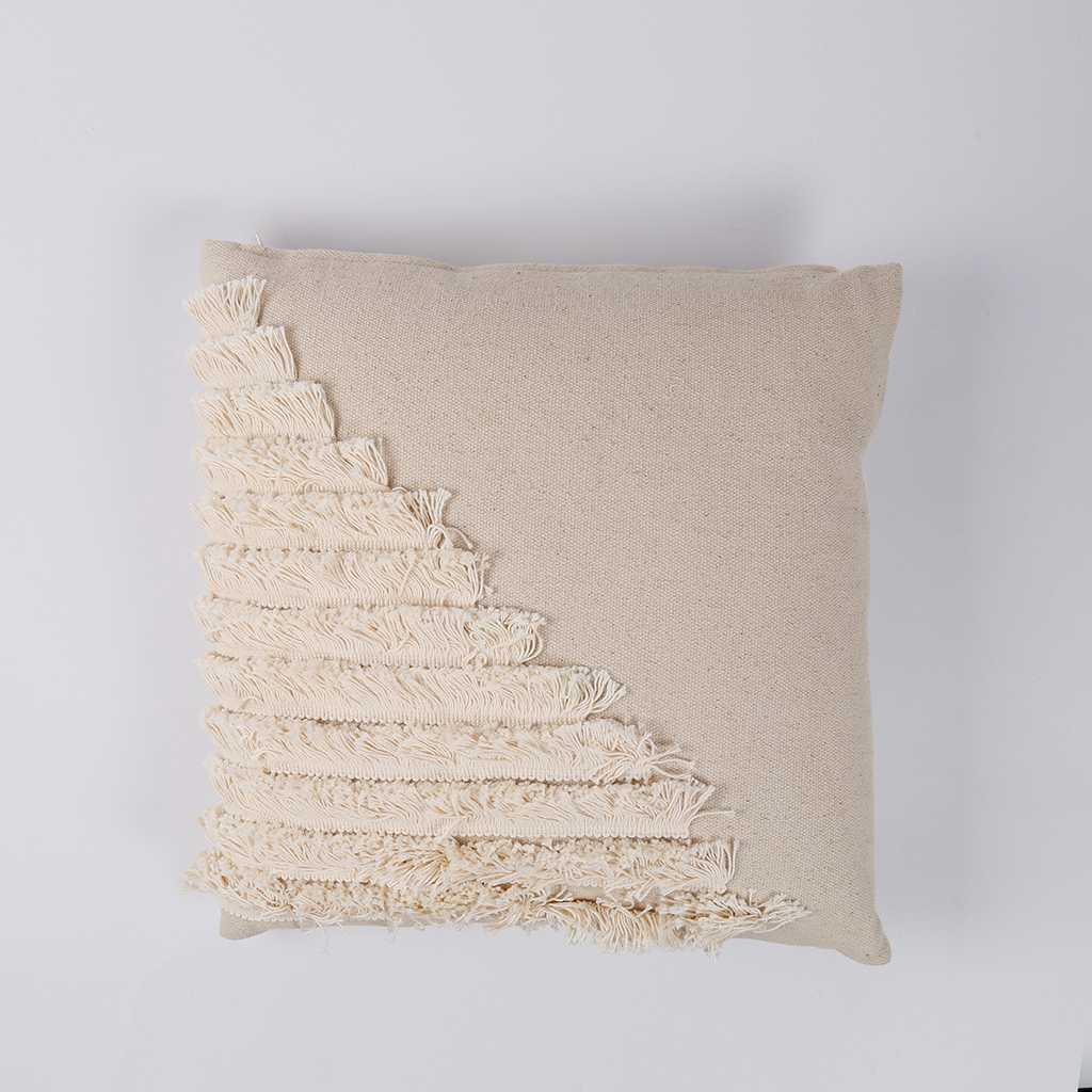 Cushion + Cover bohemian white pattern