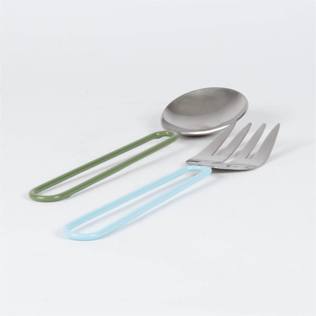 Salad Server multi color Set of 2