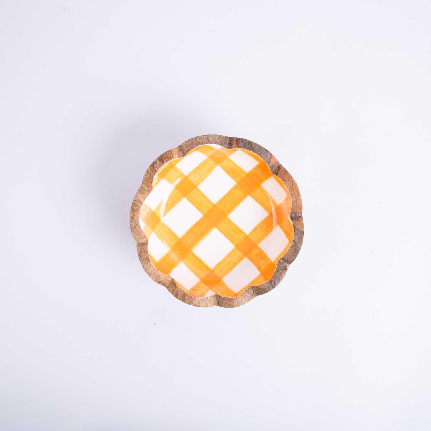 Large Wooden Bowl from Solana