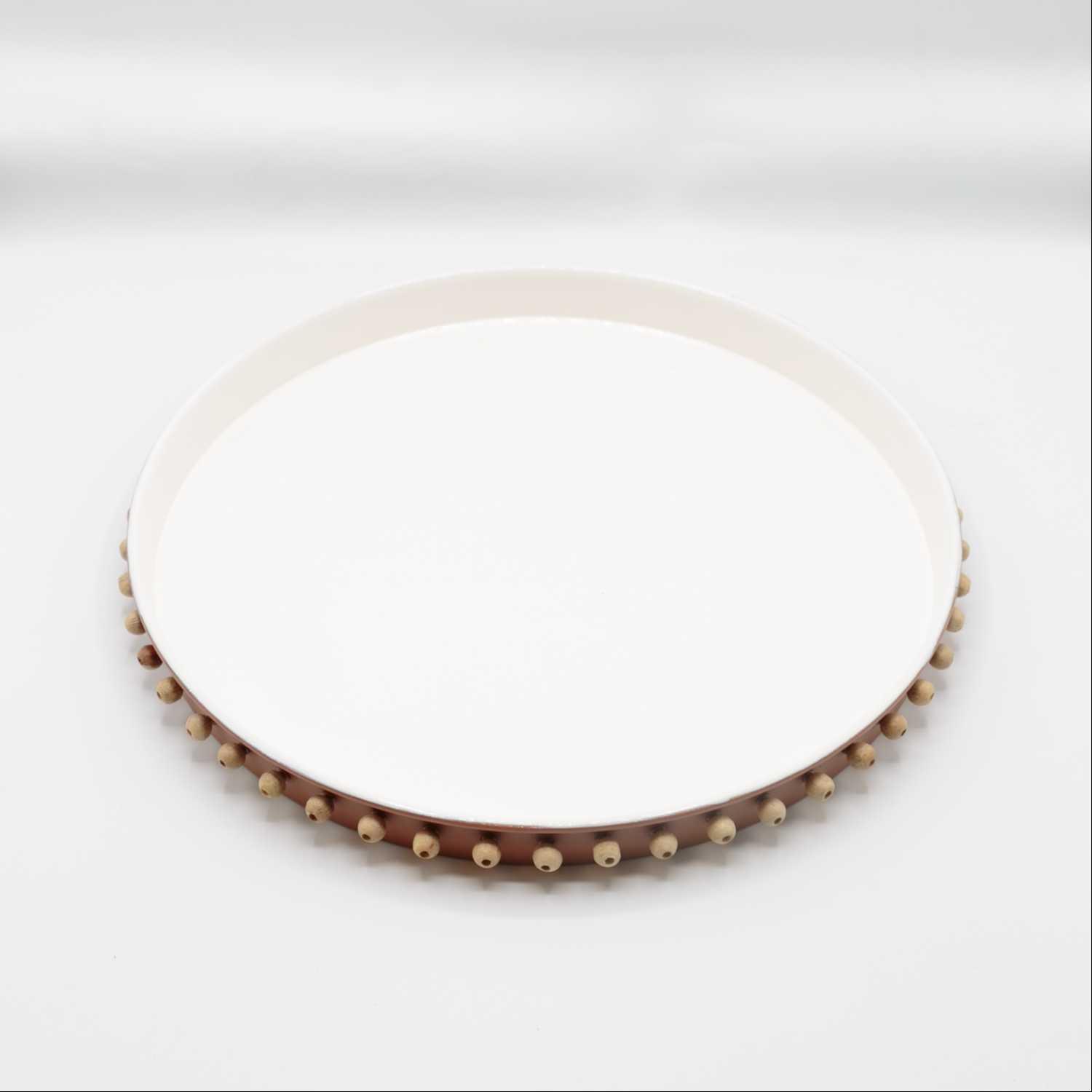 Round Tray Terrcotta L