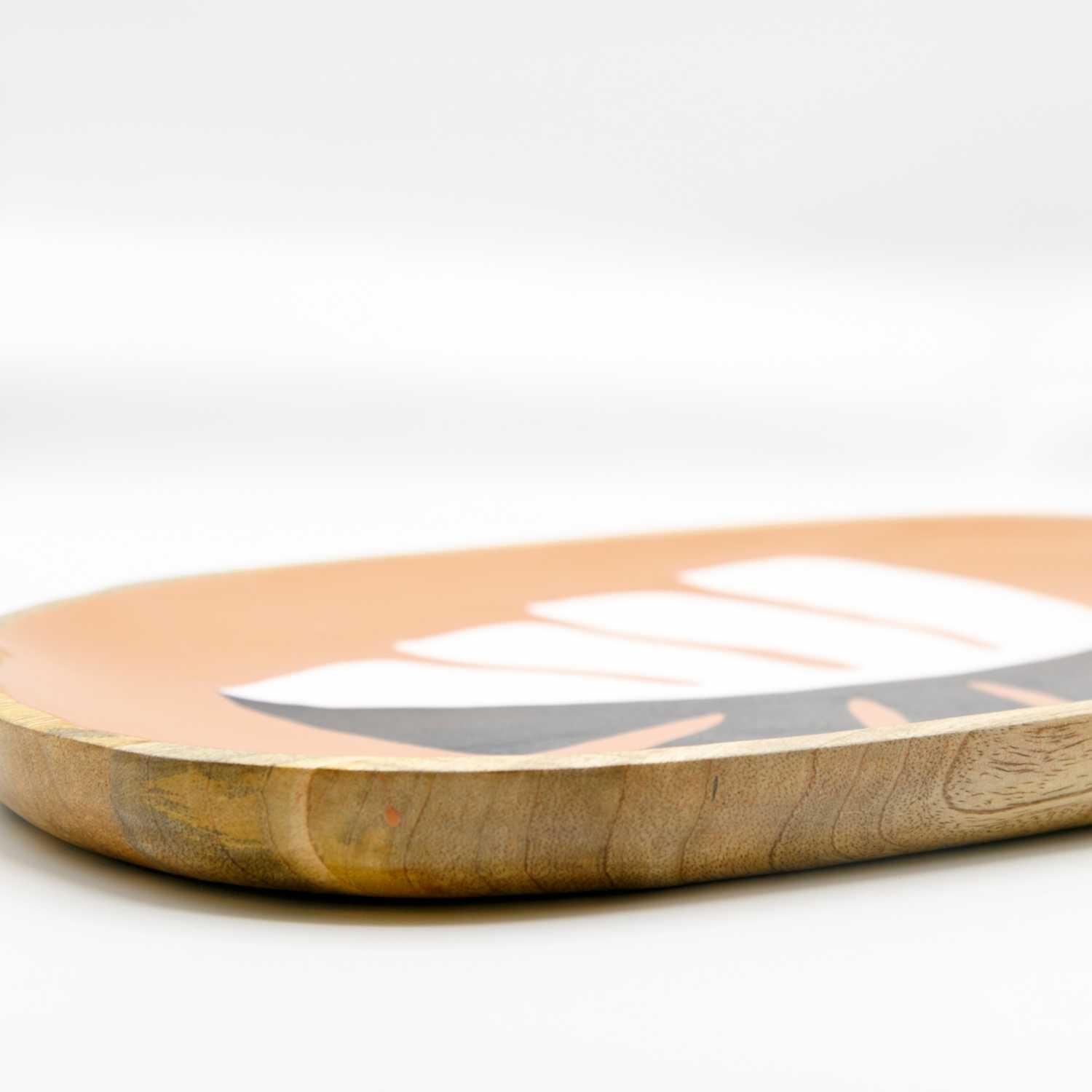 Tray- Leaf - Natural