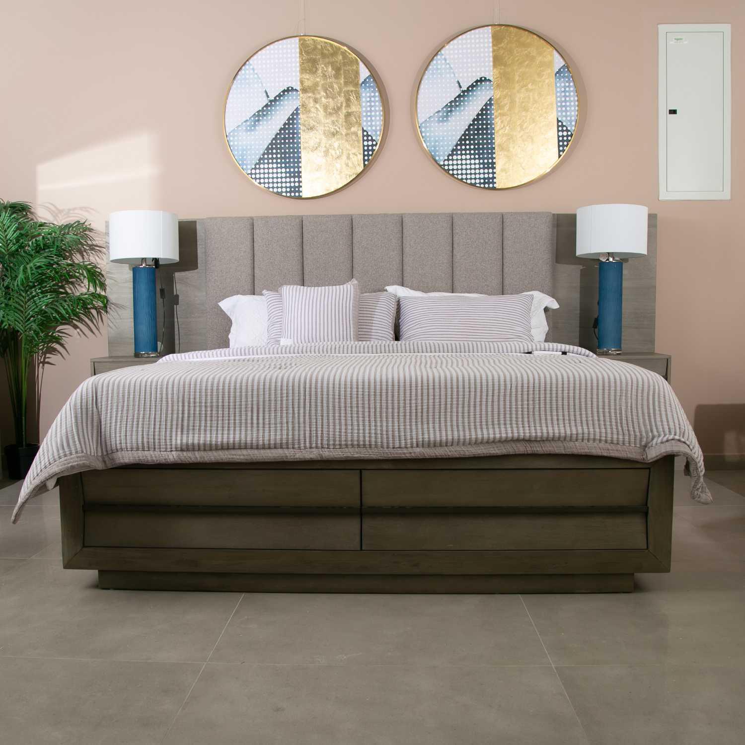 Milana Quilted Bed Set Queen Size