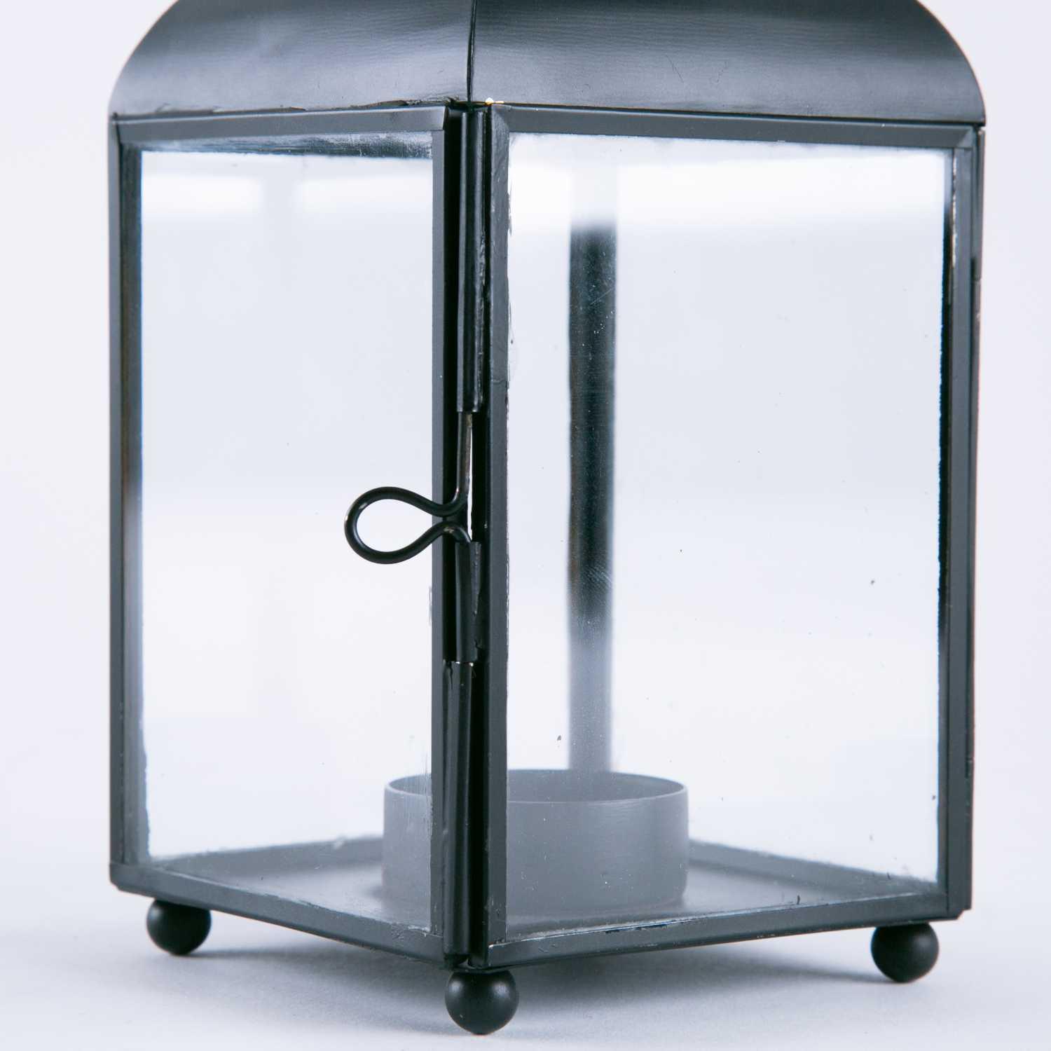 Svart Lantern Candleholder