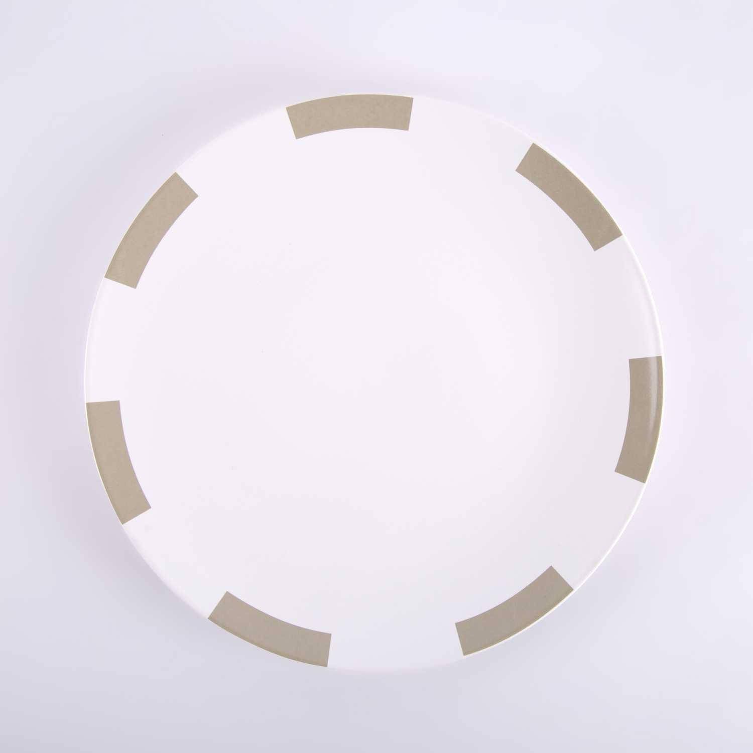 

dinner plate from atheela, White beige