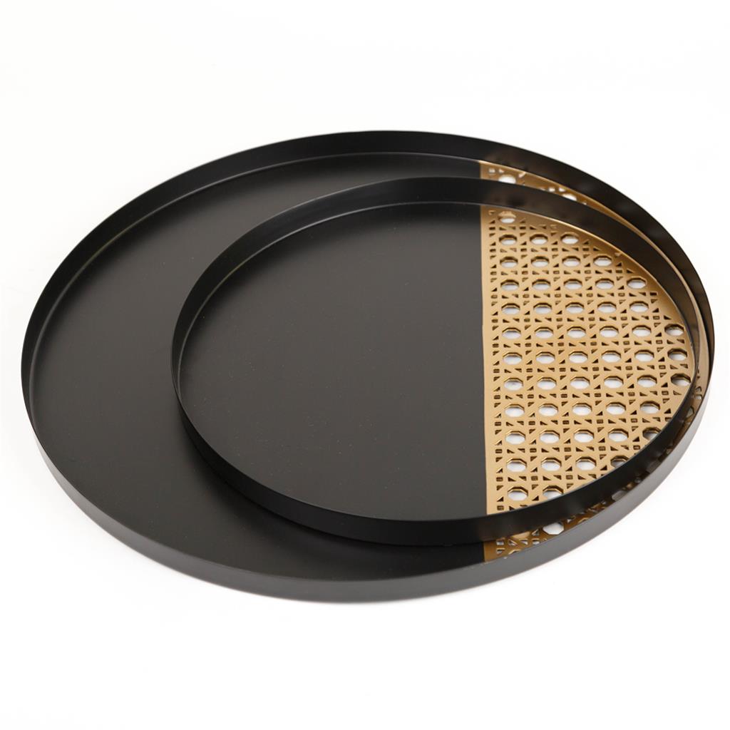 Round Tray from rattan