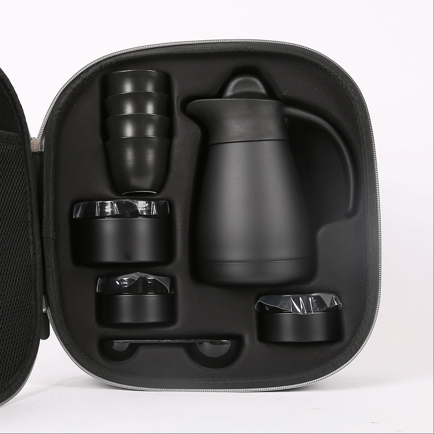 Flask Travel Bag Set