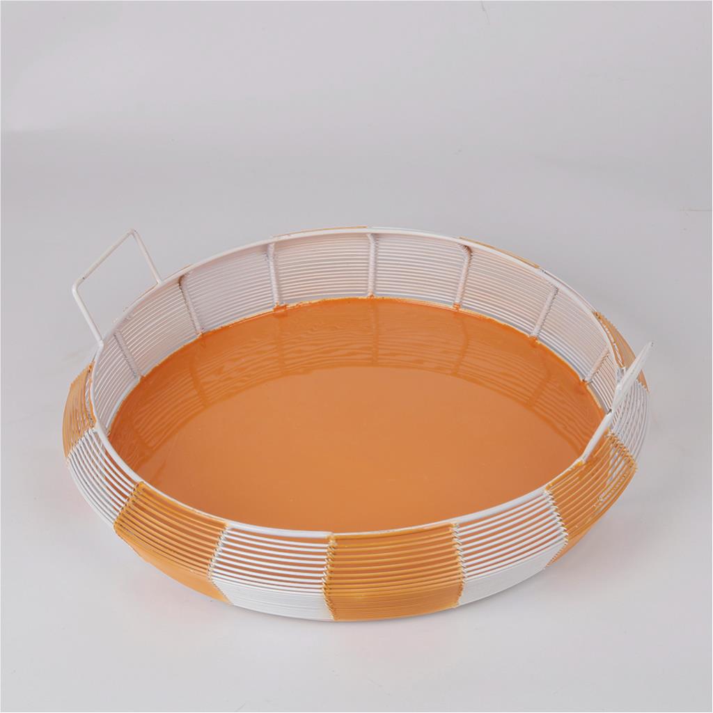 Round tray with handles From Mimosa