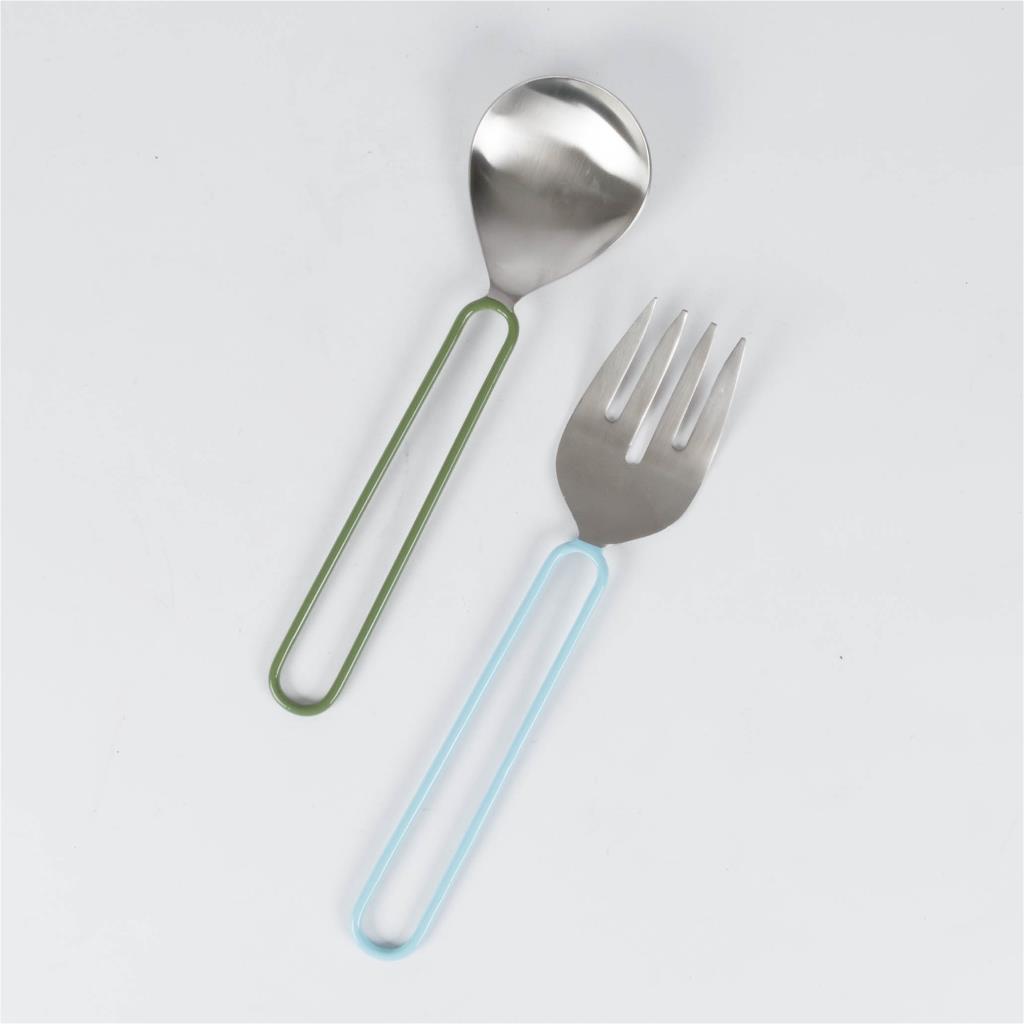 Salad Server multi color Set of 2