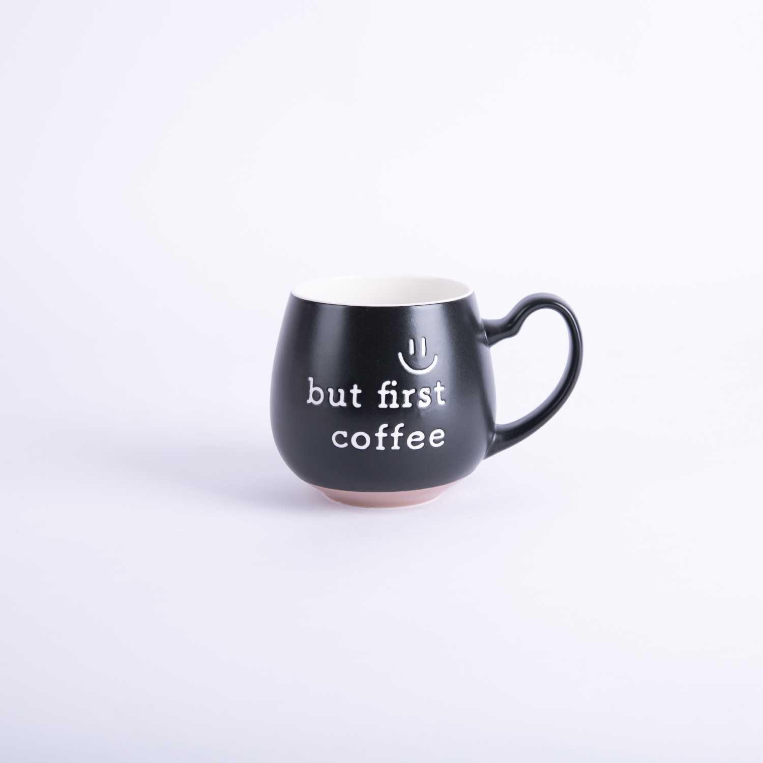 كوب قهوة بعبارة But First Coffee من ماريلا