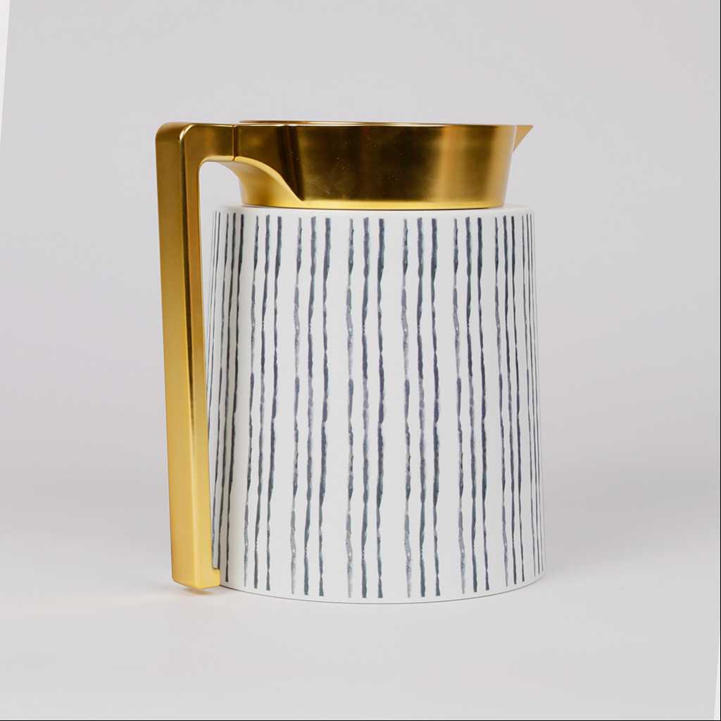 Vacuum Flask Triple Stripes From Pure