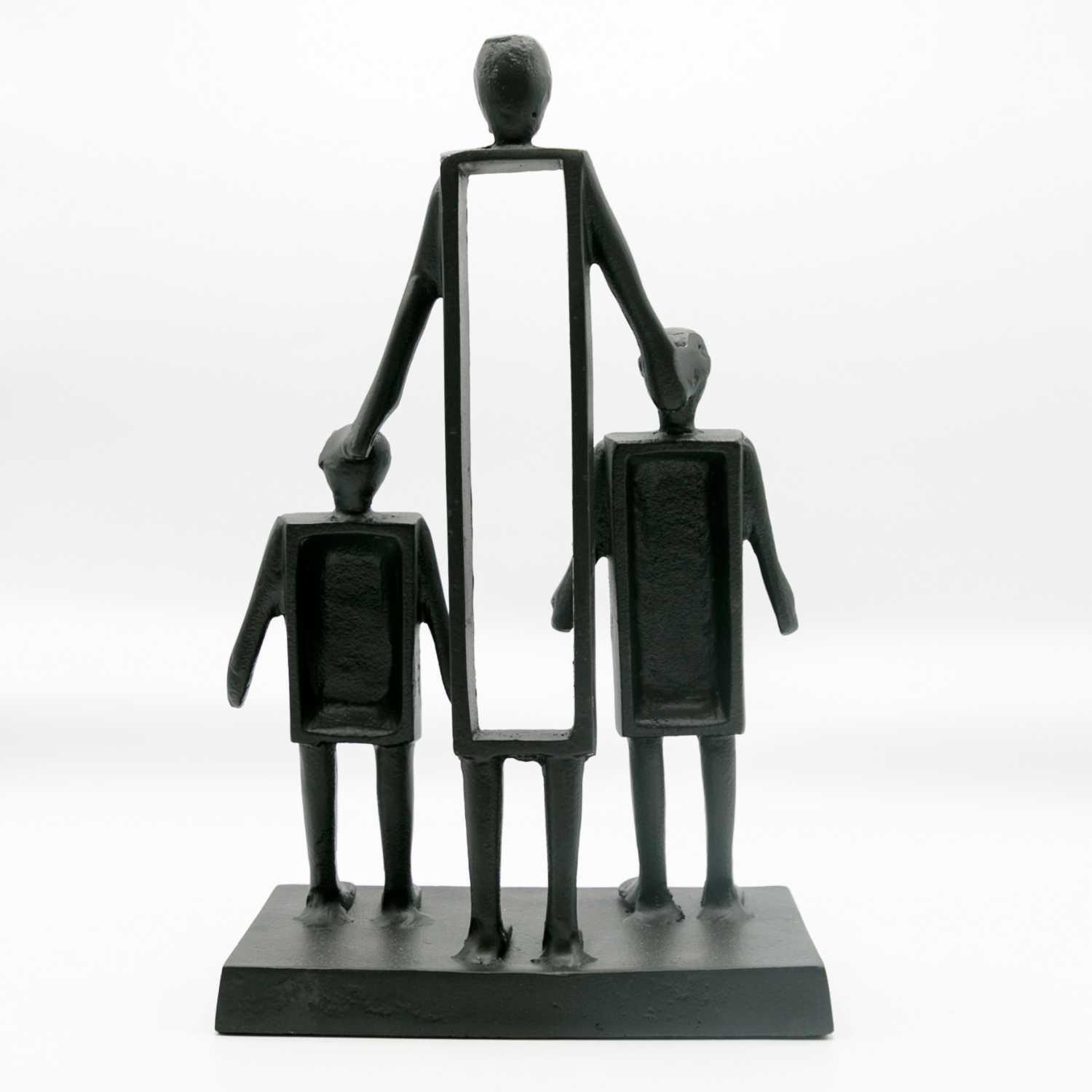 

father with children, Black