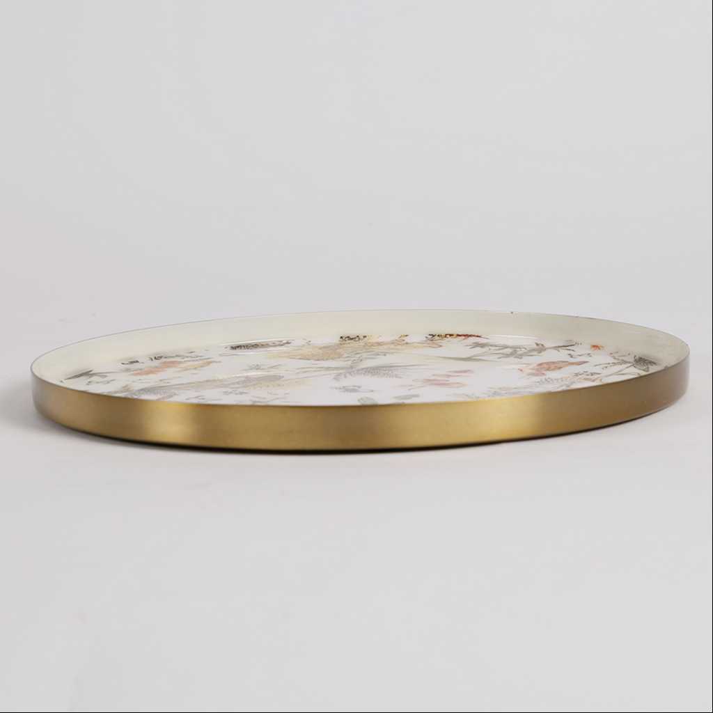 Metal Factory Serving Tray