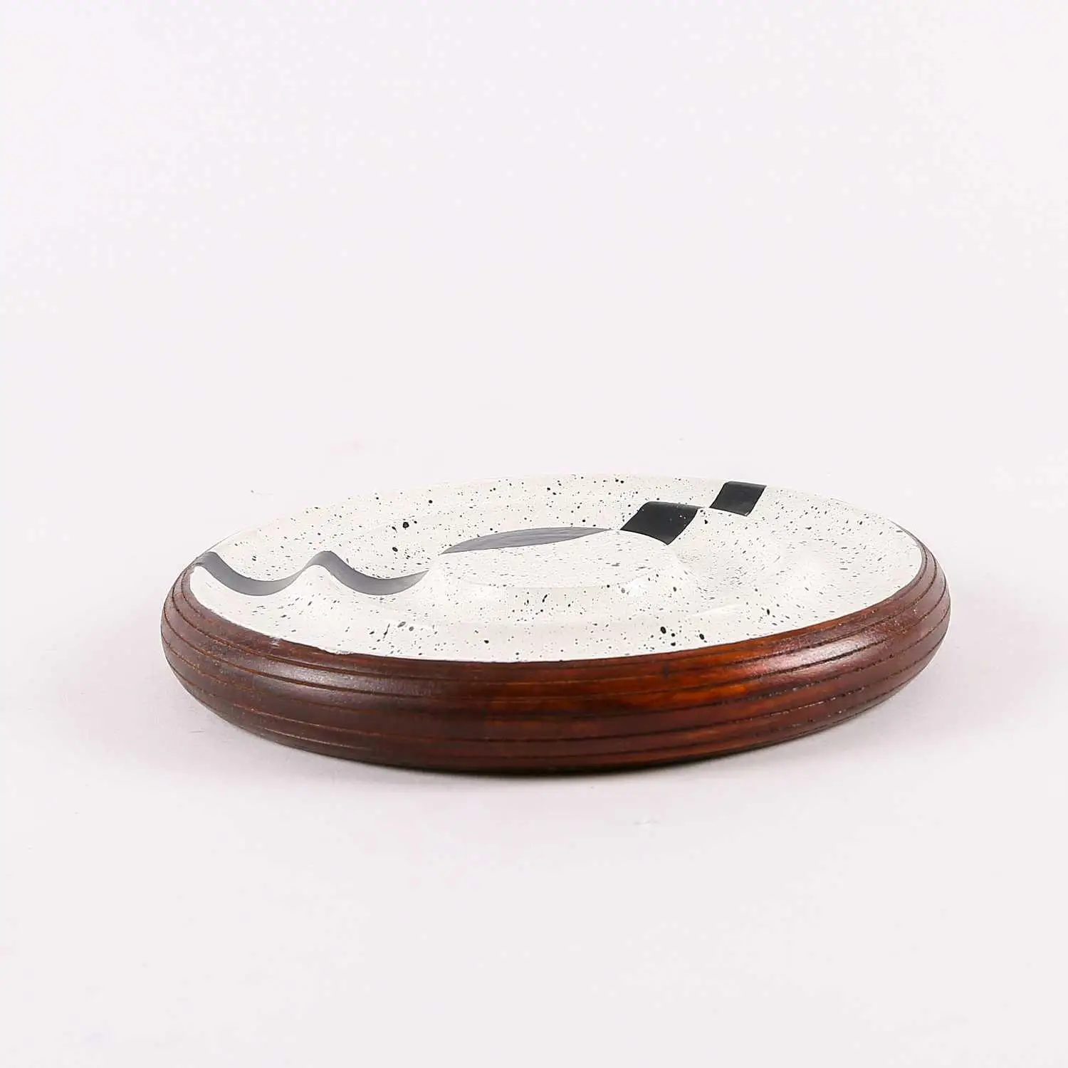 Wooden serving plate