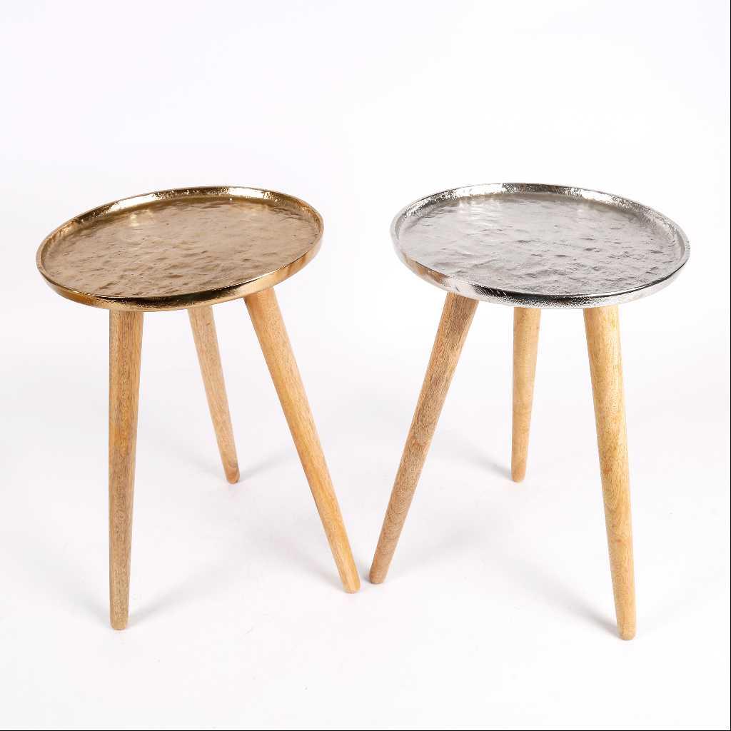 Side Table - Silver