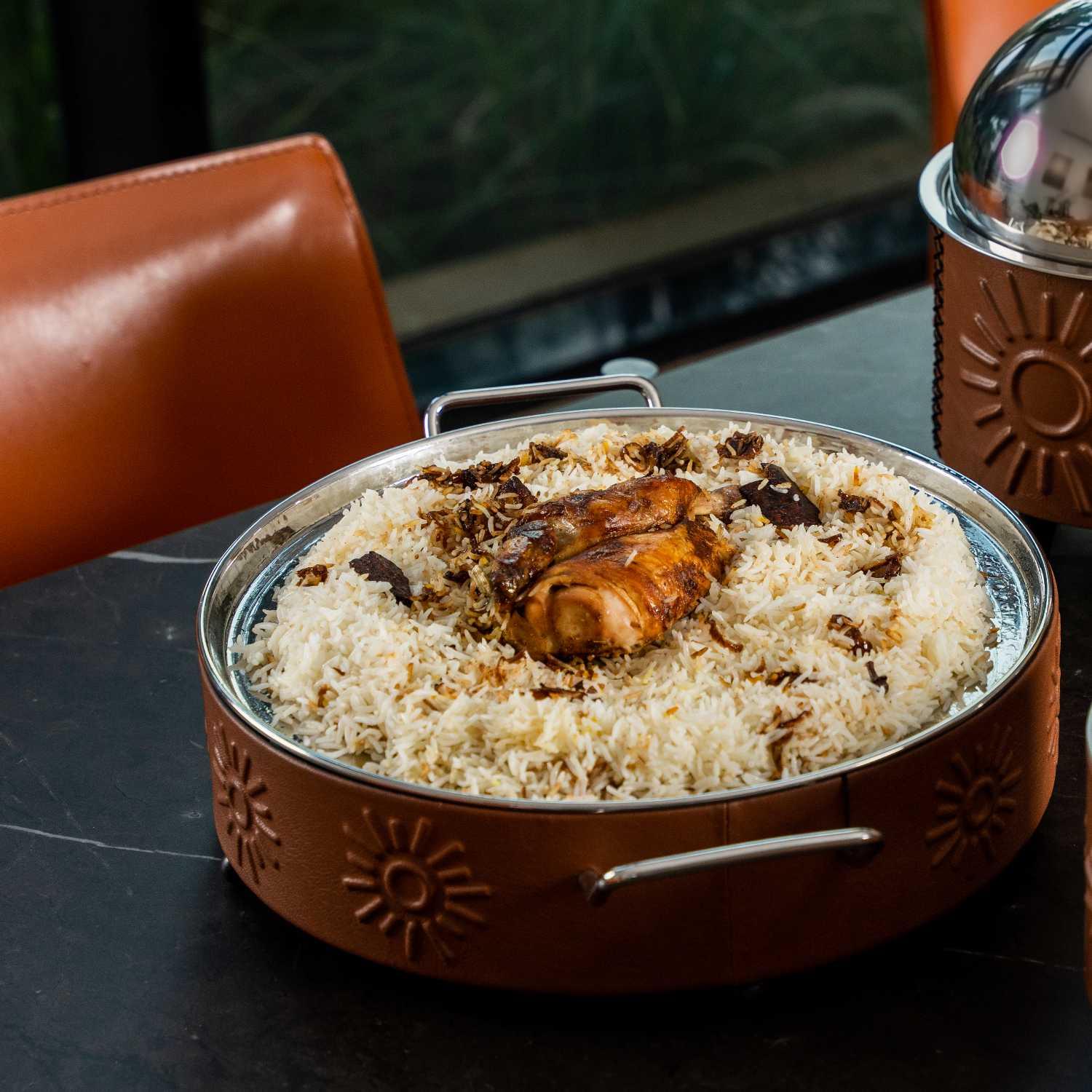 Rice Tray - Brown
