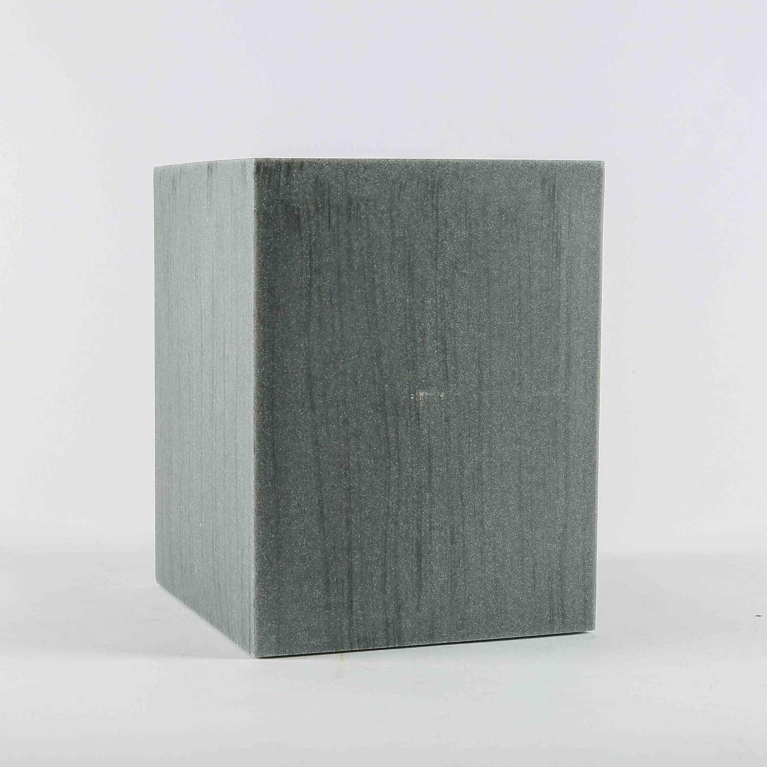 Gray waste bin