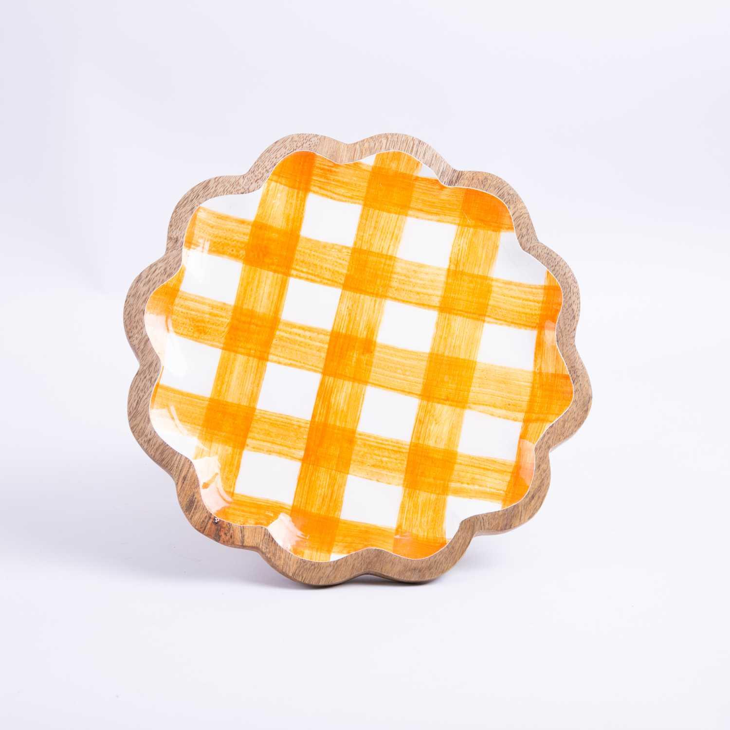Wooden Cake Stand from Solana