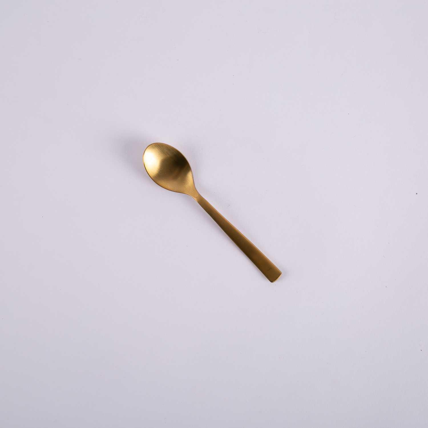 

set of small spoons from rothana 6 pcs, Gold