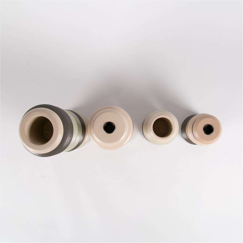 Wooden candle holder