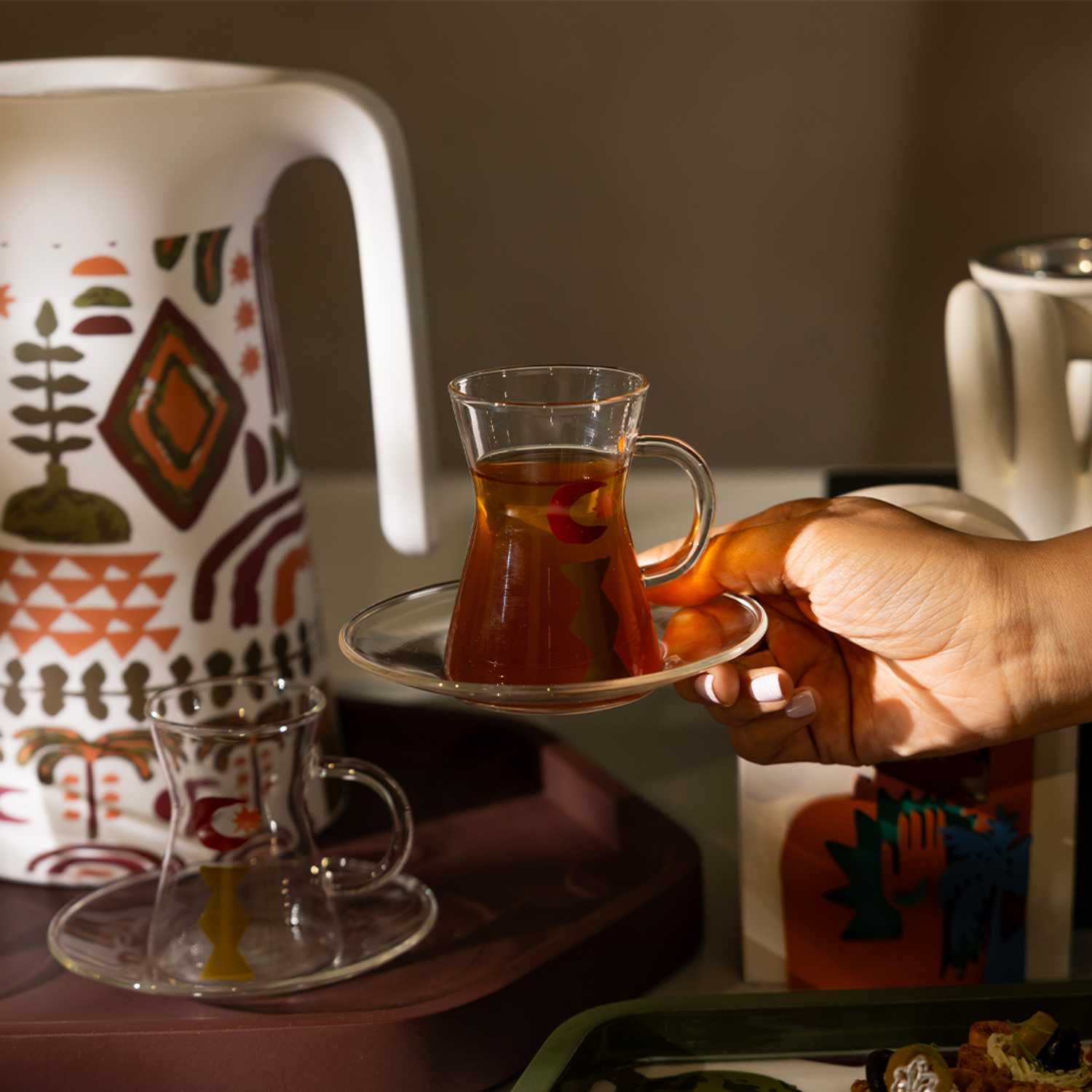 طقم كاسات شاي من امارا