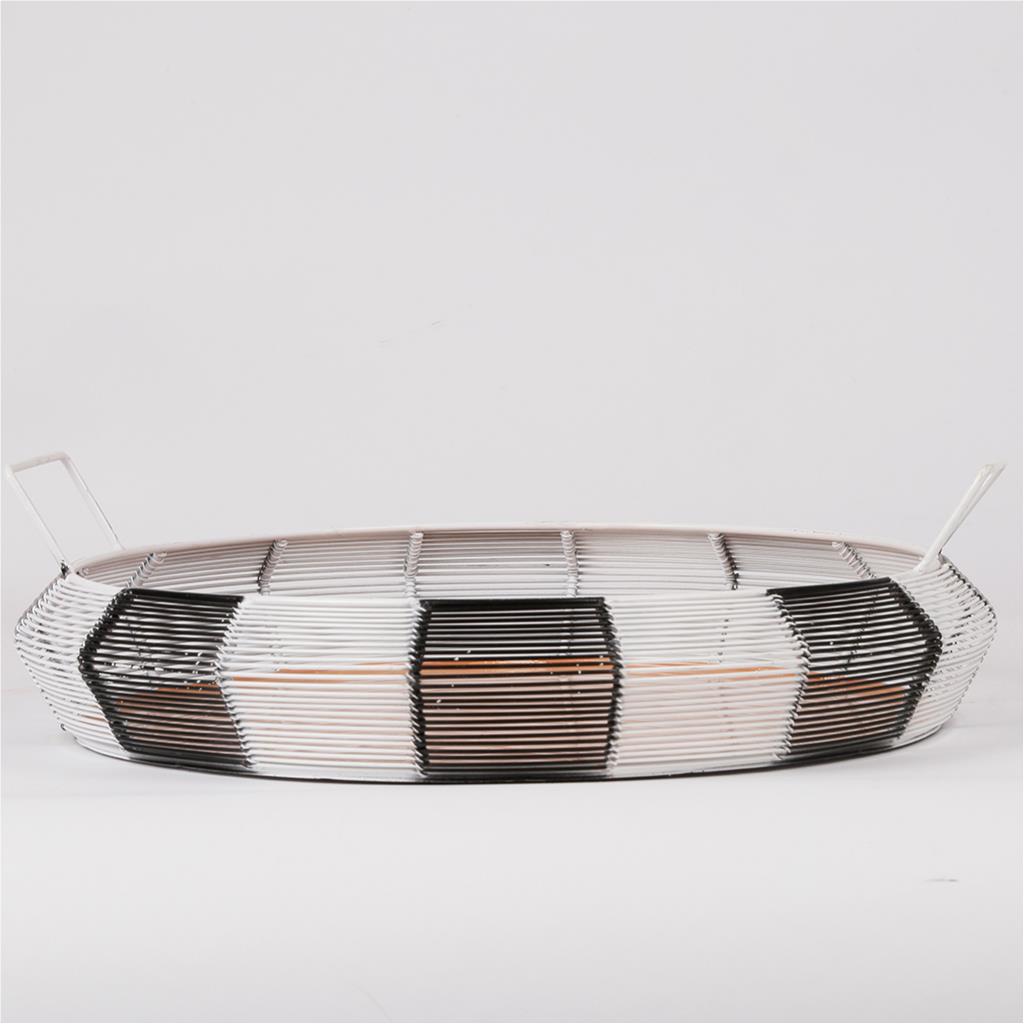 Round tray with handles From Mimosa