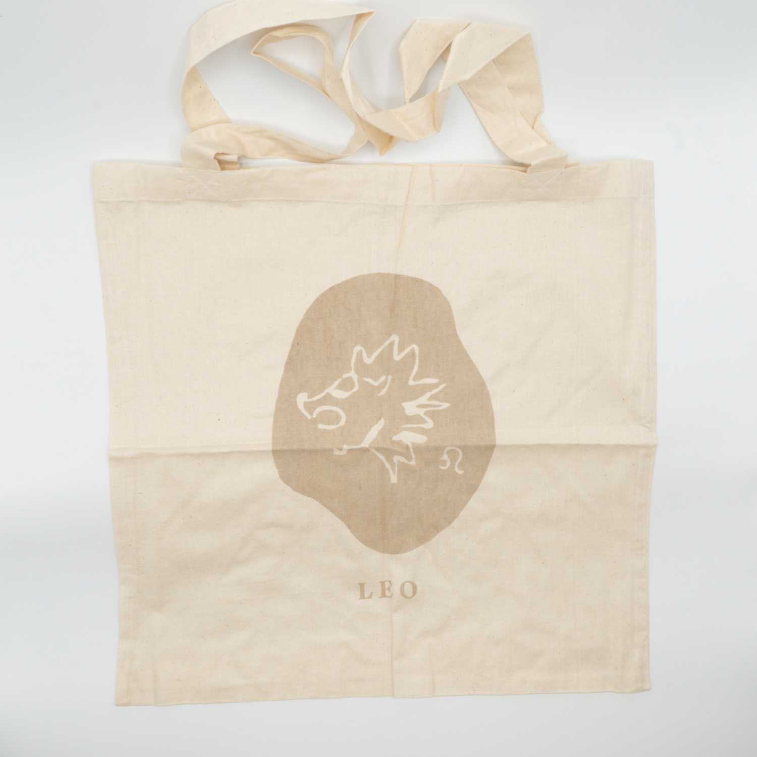 

tote bag -leo, Beige