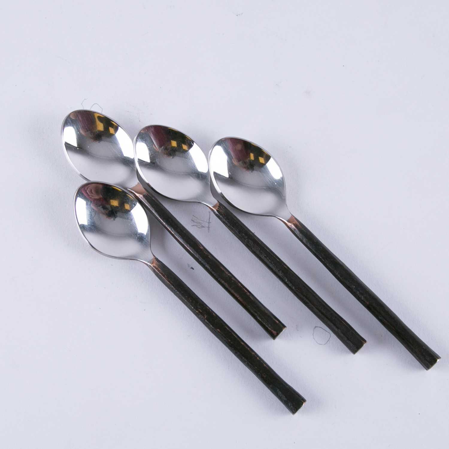 

spoons set, Brown