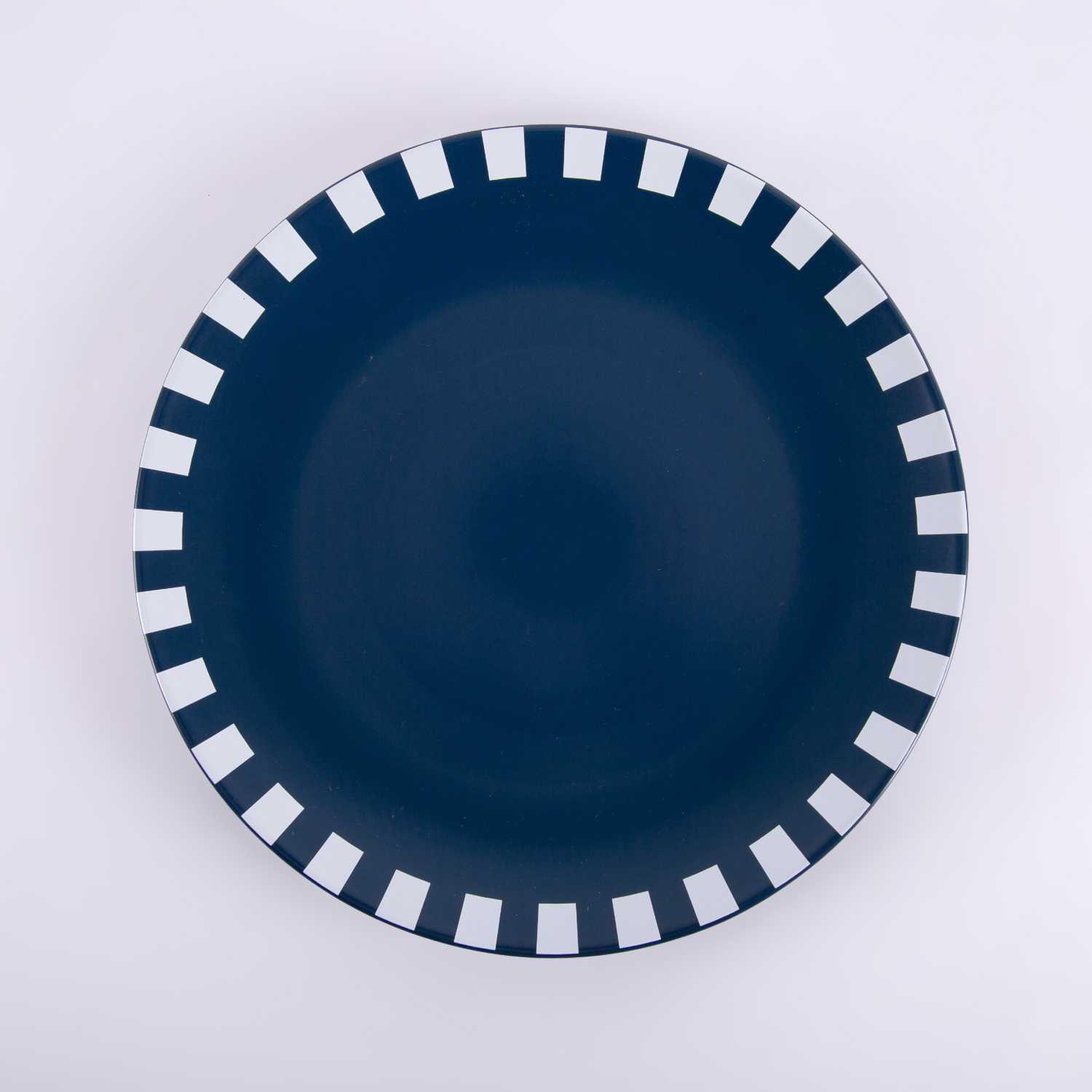 

dinner plate from rimona, Dark blue white