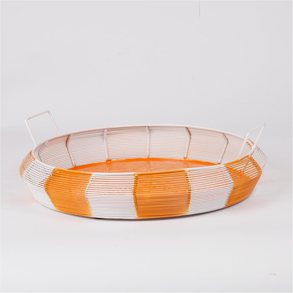 Round tray with handles From Mimosa