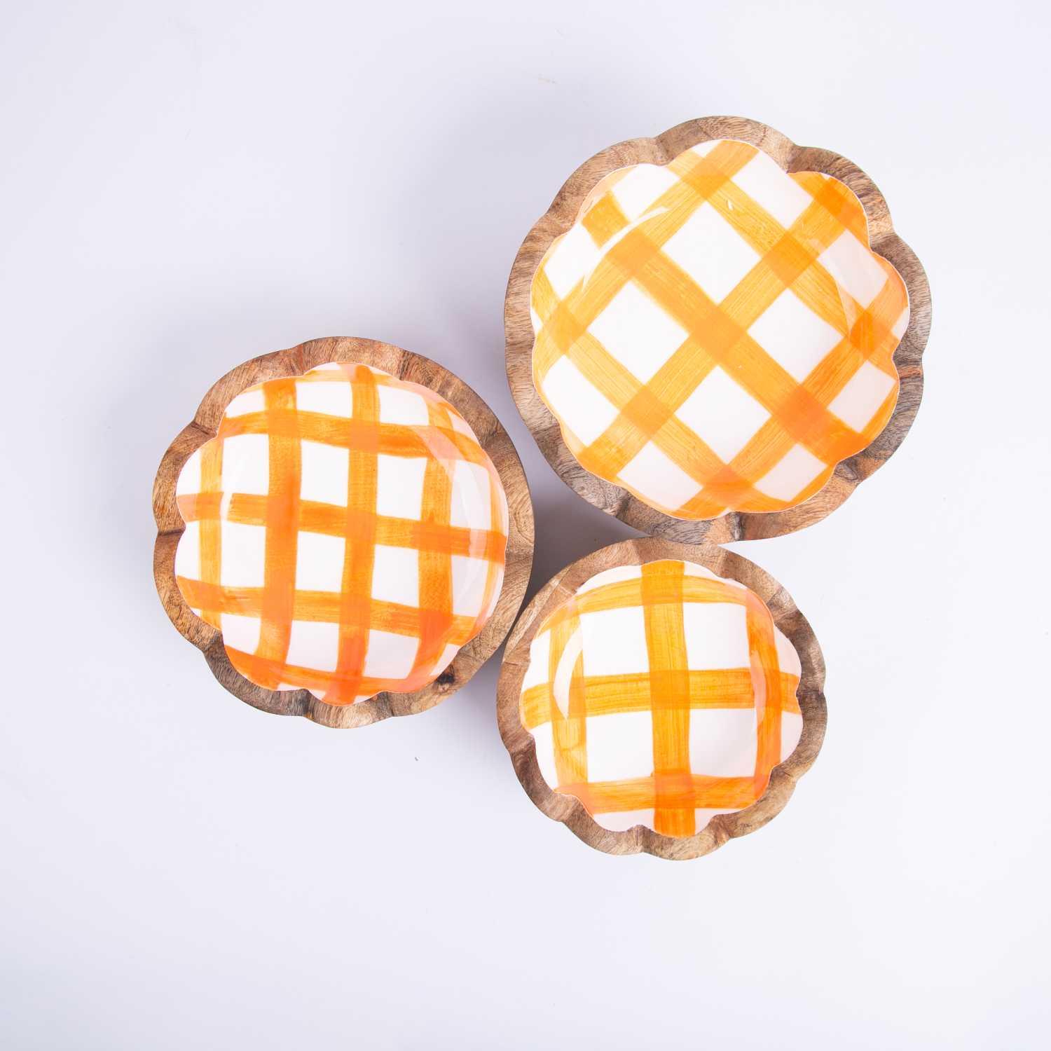 Large Wooden Bowl from Solana