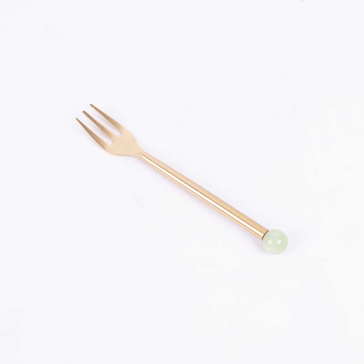 Forks With Resin Ball Set4