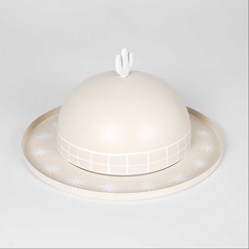 Serving Plate with Lid From Dune