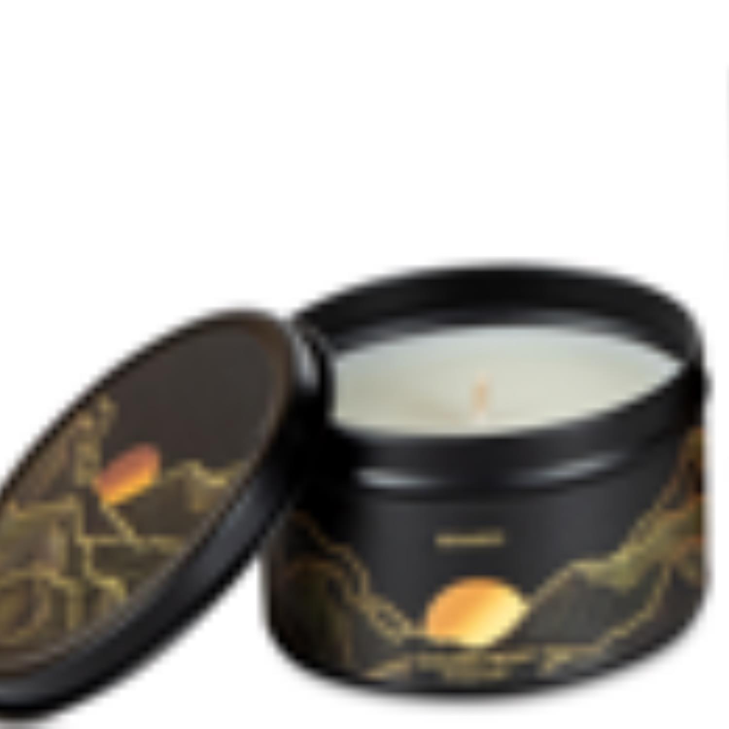 شمعة زجاجية معطرة
