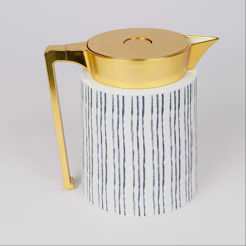 Vacuum Flask Triple Stripes From Pure